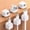 White, variant on Black Wire Storage Rack, Magnetic Desktop Cable Clamp Management, Hidden Mobile Phone Charging Cable Rack, Suitable for Nightstand, Kitchen Appliances, Supplies(One Size,Black)