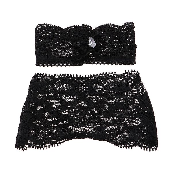 Conjunto de sujetador y ropa interior para muñecas Lolita Muñeca Accs Moda Ropa Interior Tubo Manualidades Arte Bricolaje Fanmusic Conjunto de sujetador y ropa interior para muñecas