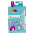 thumbnail image 2 of Fruit of the Loom Girls 6 Pack Cotton Mesh Hipsters(Assorted  14), 2 of 2