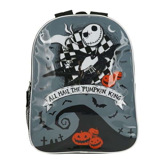 The Nightmare Before Christmas Jack Skellington All Hail The Pumpkin King 15" Backpack