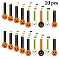 thumbnail image 2 of 50PCS Halloween Sticker Pumpkin Decorative Long Sealing Sticker Baking Sticker, 2 of 10