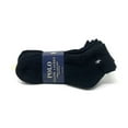 thumbnail image 3 of Polo Ralph Lauren Low Cut 6 Pairs Cushioned Socks, Sock Size 10-13, Black/Silver, 3 of 3