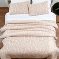 thumbnail image 2 of Better Homes & Gardens Botanical 3-Piece Comforter Set, Blush, King, All Ages, 2 of 10