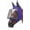 Purple, variant on Showman Lycra Zipper Fly Mask w/ Ears
