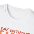 thumbnail image 4 of A Day Without Reading, Gildan Unisex Softstyle T-Shirt, Graphic Tee, S-3XL, 4 of 6
