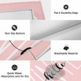 thumbnail image 5 of Hello Winter Outdoor Rug 5x7 Ft, Non Slip Washable Area Rug, Pink Merry Christmas Holiday Patio Rugs Carpet Runner, Large Floor Mat for Indoor/Outdoor Deck Porch Camping, 5 of 8