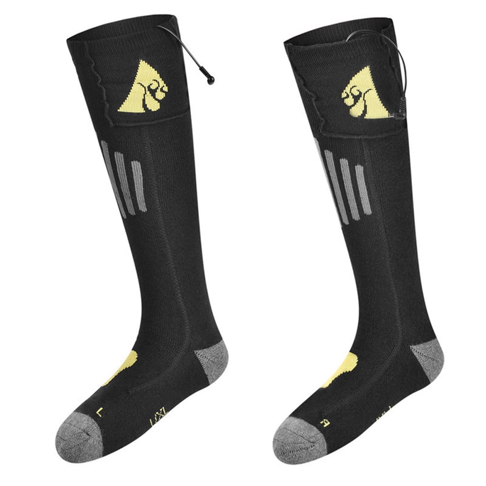 Electric Charging Battery Heated Cotton Socks Feet Thermal Winter Warmer Foot Sock for Cycling Skiing Unisex Motorcycle Accessories