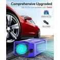 thumbnail image 4 of BESTEK 300W Car Power Inverter DC 12V To 110V AC Pure Sine Wave Dual USB Fast Charge Safety Certification, Blue, 4 of 7