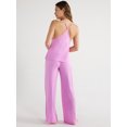 thumbnail image 4 of Sofia Intimates Women's and Plus Modal Cami and Pajama Pants Set, 2-Piece, Sizes XS-3X, 4 of 5