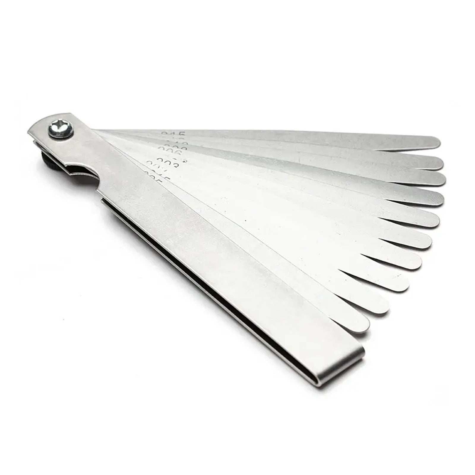 1 Set Metric Feeler Gauge 17/20 Blades 0.02-1.00mm For Measurements Tools ,Corrosion-Resistant