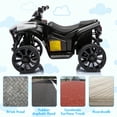 thumbnail image 4 of Kids Electric ATV 6V - White Ride-On Toy for Boys & Girls, 4 of 11