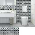 Home Wall Stickers Plertrvy Clearance, 10 Pieces Mosaics Tile Stickers