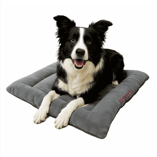 Cama Para Perro Q Perr+on Raza Mediana Color Gris