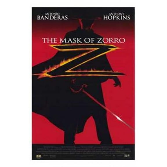 Pop Culture Graphics The Mask of Zorro Movie Poster - 11 x 17