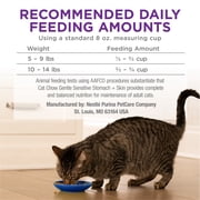 Purina Cat Chow Gentle Sensitive Stomach and Skin Dry Cat Food, Whole Grain, 6.3 lb Bag
