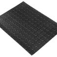 thumbnail image 1 of tapete de pasillo tachón unimat hule acrílico antiderrapante negro 60 cm x 1 m, 1 of 7