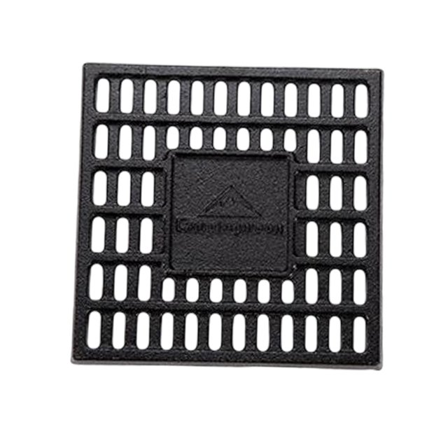 Tablero de carbono Tablero portátil de carbón para fogatas para acampar, estufa de leña para cocinar hoguera, hoja de licencia de carbono para fogata para jardín, patio , 17,5x17,5x1,5 cm Fanmusic Tablero de carbono