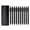 Black, variant on PURE Gel Pens Black Ink 0.7 mm Medium Point, 10 Pieces Set, Original Design, Quick Drying Aesthetic Note Taking Pens Office Supplies Cute Stationery (10 Black)
