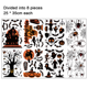 thumbnail image 2 of Pegatinas de ventana de Halloween, suministros para fiestas de casa embrujada de Halloween Adepaton CPB-CJZ56-5, 2 of 5