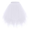 thumbnail image 4 of EnJoCho Girls Tutu Skirt 50s Vintag𝖾 Ballet Bubble Dance Skirts Cos-play Festival Party Skirts Flower Puffy Mesh Short Dress, 4 of 4