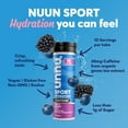 thumbnail image 3 of Nuun Sport + Caffeine Electrolyte Hydration Sports Drink Water Enhancer Mix Tablets, Wild Berry, 10 Count Tube, 3 of 7