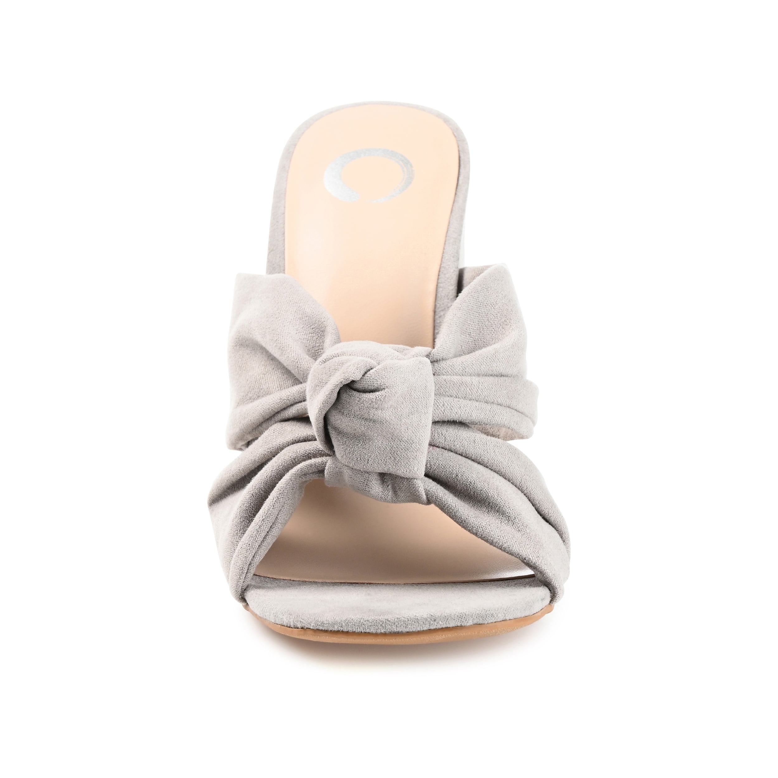 Journee Womens Tabithea Open Square Toe Block Heel Sandals