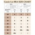 thumbnail image 6 of Cassie Liz Deep V Bras for Women No Underwire Jelly Wireless Push Up Bra Comfortable Bralette Seamless T-Shirt Bras, 6 of 6