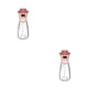 thumbnail image 4 of Botella de aceite de cocina Wosthever ABS transparente recargable 2piezas Rosa, 4 of 6