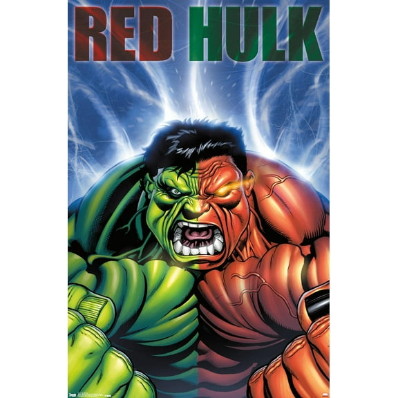 Marvel Comics - Red Hulk - Cover #30 Wall Poster, 22.375" x 34"