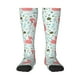 thumbnail image 1 of Fotbe Cute Flamingo Calcetas Divertidas Estampadas para Hombre y Mujer, Calcetas de Algodón hasta la Rodilla para Caminar, Correr, Enfermería y Embarazo, 1 of 6