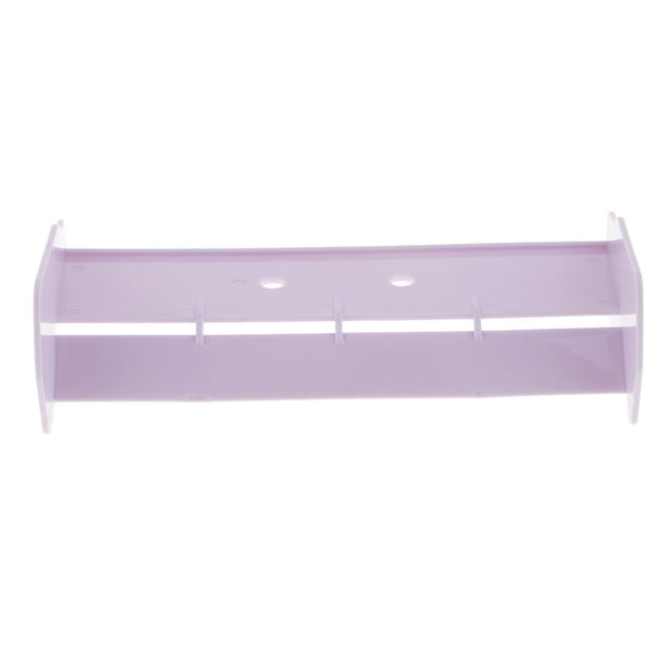 Alerón trasero de color para HSP 94106 94107 RC 1:10, piezas de repuesto para coche. Blanco