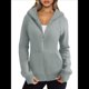 thumbnail image 1 of Sudaderas con Capucha y Cremallera para Mujer, Chaquetas de Forro , Sudaderas de Gran Tamaño, Conjuntos de Moda de Otoño, Suéteres, Ropa de Invierno. Judías S, 1 of 10