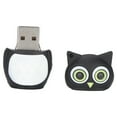 thumbnail image 3 of Memorias USB, memoria USB negra con disco U de dibujos animados diseñada para profesionales, 3 of 8