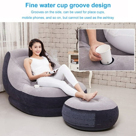 AIHOME Inflatable Lounge Chair Inflatable Chaise Lounge Chair with