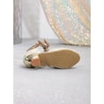 thumbnail image 6 of Fozruso Girls Pumps Shoes,Sizes 12.5 Little Kid,Girls Summer Dress Shoes With Adjustable Bow Straps Lightweight Party Shoes, 6 of 7