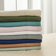 thumbnail image 2 of Linery & Co.  Ultra Soft Microfiber and Rayon from Bamboo Bed Sheet Set Cloud - Queen, 2 of 5