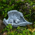 thumbnail image 4 of Cadorn 1 PCS Solar Angel Pet Memorial Tombstone with Solar-Powered Light, Angel Wing Design, Weather-Proof Commemorative Keepsake for Deceased Pets, Backyard Garden Grave Decoration, 4 of 4