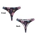 thumbnail image 3 of Fotbe Roses Flowers Tanga Sin Costuras para Mujer con Estampado – Panties Invisibles, Transpirables y Cómodos para Uso Diario-X-Large, 3 of 6
