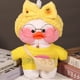 thumbnail image 3 of Muñeca Rellena Animal Lindo Pato Kawaii Regalo Cumpleaños Suave para Niñas Chicas, 3 of 9