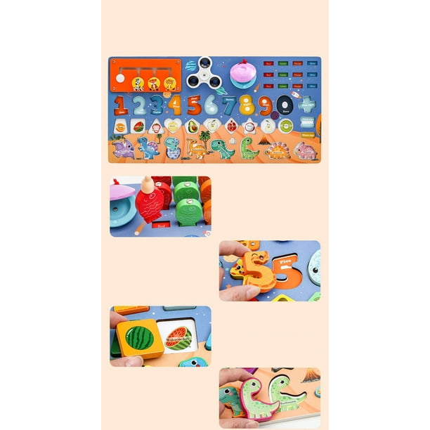 Magnetic Fishing Games Montessori Toy For Kids 2-5 Years Shape