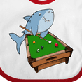 thumbnail image 4 of Inktastic Pool Shark Boys or Girls Baby Bib, 4 of 4