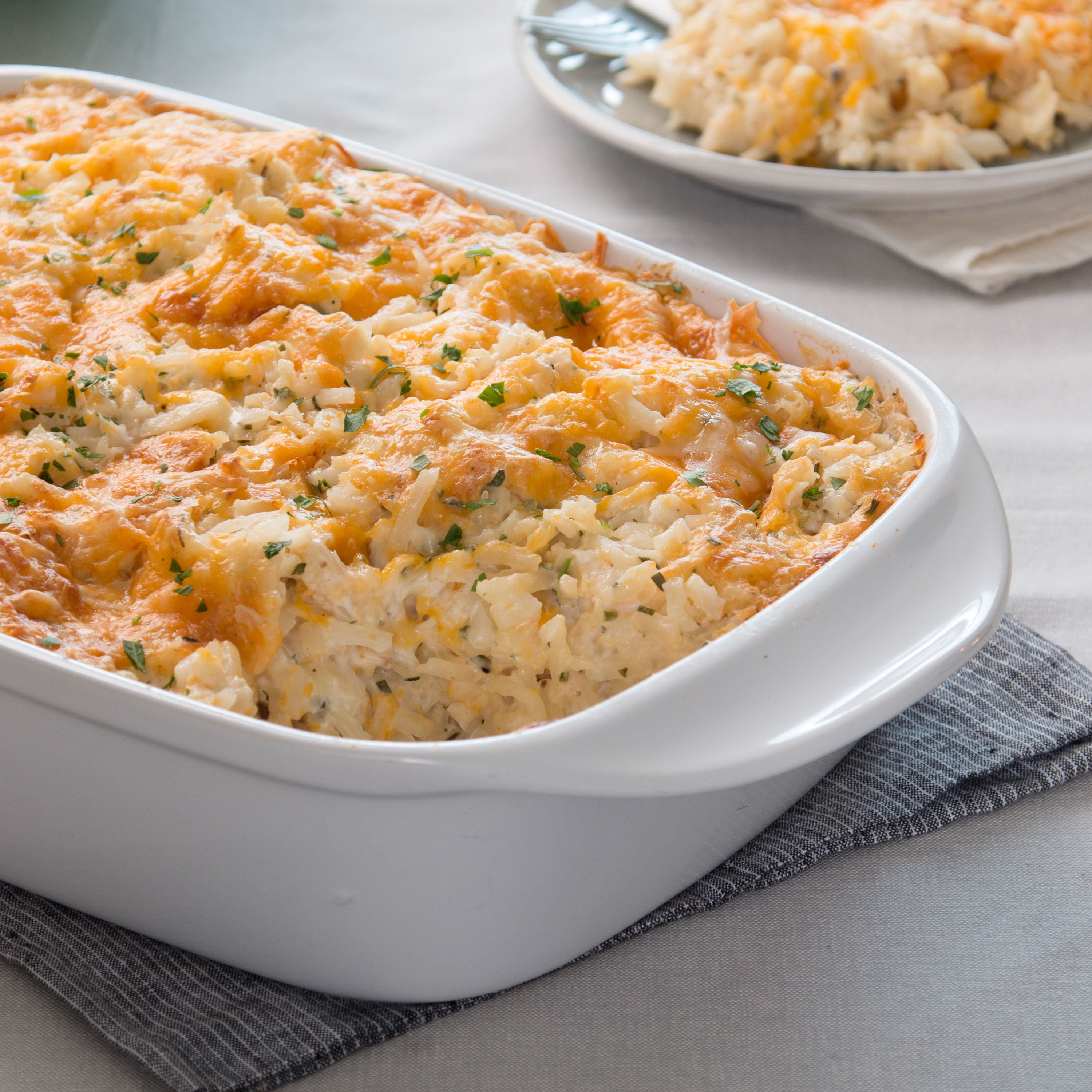 (2 pack) Funeral Potatoes Pouch Family Size Cheesy Potato Casserole, 12 Servings, Easy to Bake - Made with 100% Real Potatoes, Bakes One 9” x 13” Casserole in About 50 Minutes