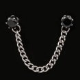 thumbnail image 4 of Bangcool Cuff Chain Earrings Rhinestone Wrap Tassel Earrings Dangling Earrings for Man, 4 of 10