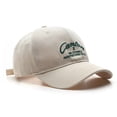 thumbnail image 1 of Men's and Women's Embroidered Baseball Caps, Vintage Washed Canvas Dad Hat with UPF Sun Protection, Adjustable Strap for Running, Workout and Outdoor Activities, 1 of 4