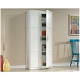 thumbnail image 3 of Pemberly Row Wood Contemporary Storage Cabinet in White, 3 of 7