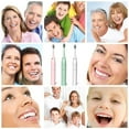 thumbnail image 3 of Langgg Electric Sonic Toothbrush with 8 Replacement Brushes Waterproof Electric Toothbrush with Soft High Density Bristles, 3 of 9