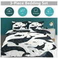 thumbnail image 6 of Marine Animals Such As Whales Bedding Set with Zipper Closure for Girls & Boys, 6 of 6
