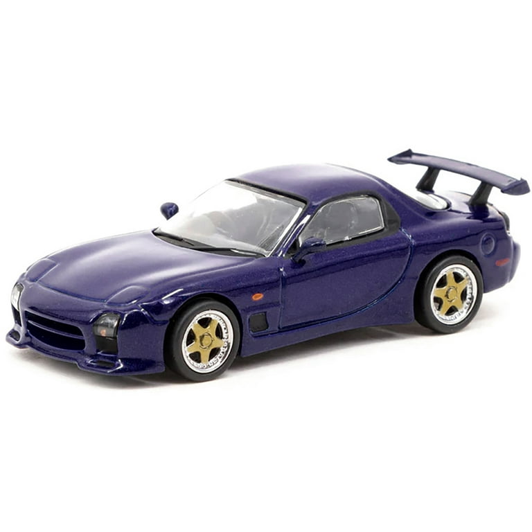 Mazda RX7 FD3S Mazdaspeed A-Spec Diecast Model 1:64 Blue - Walmart.com