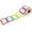 Blank - 500 Labels, variant on L LIKED 500 Stickers - 3.5" x 2.25"Colors Plain Name tag Labels with Perforated Line for School Office Home (Blank - 500 Labels)