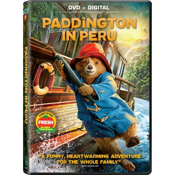 Paddington in Peru (DVD Digital Copy) Sony Action, Adventure